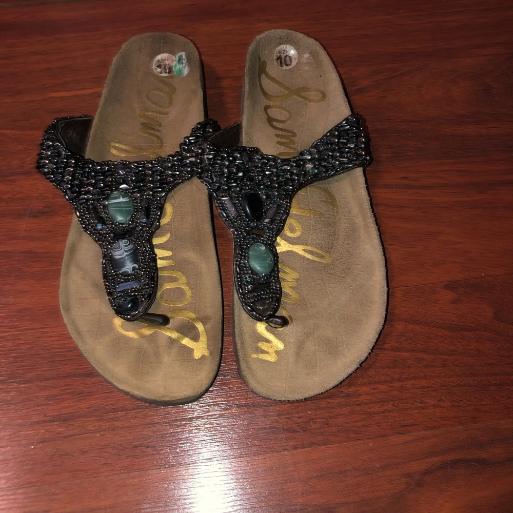 Sam Edelman beaded sandals